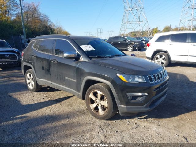 jeep compass 2018 3c4njdbb1jt282307