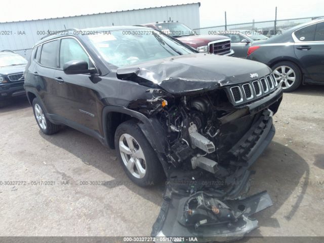 jeep compass 2018 3c4njdbb3jt255951