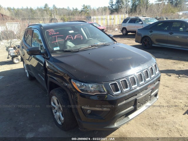 jeep compass 2018 3c4njdbb3jt434975