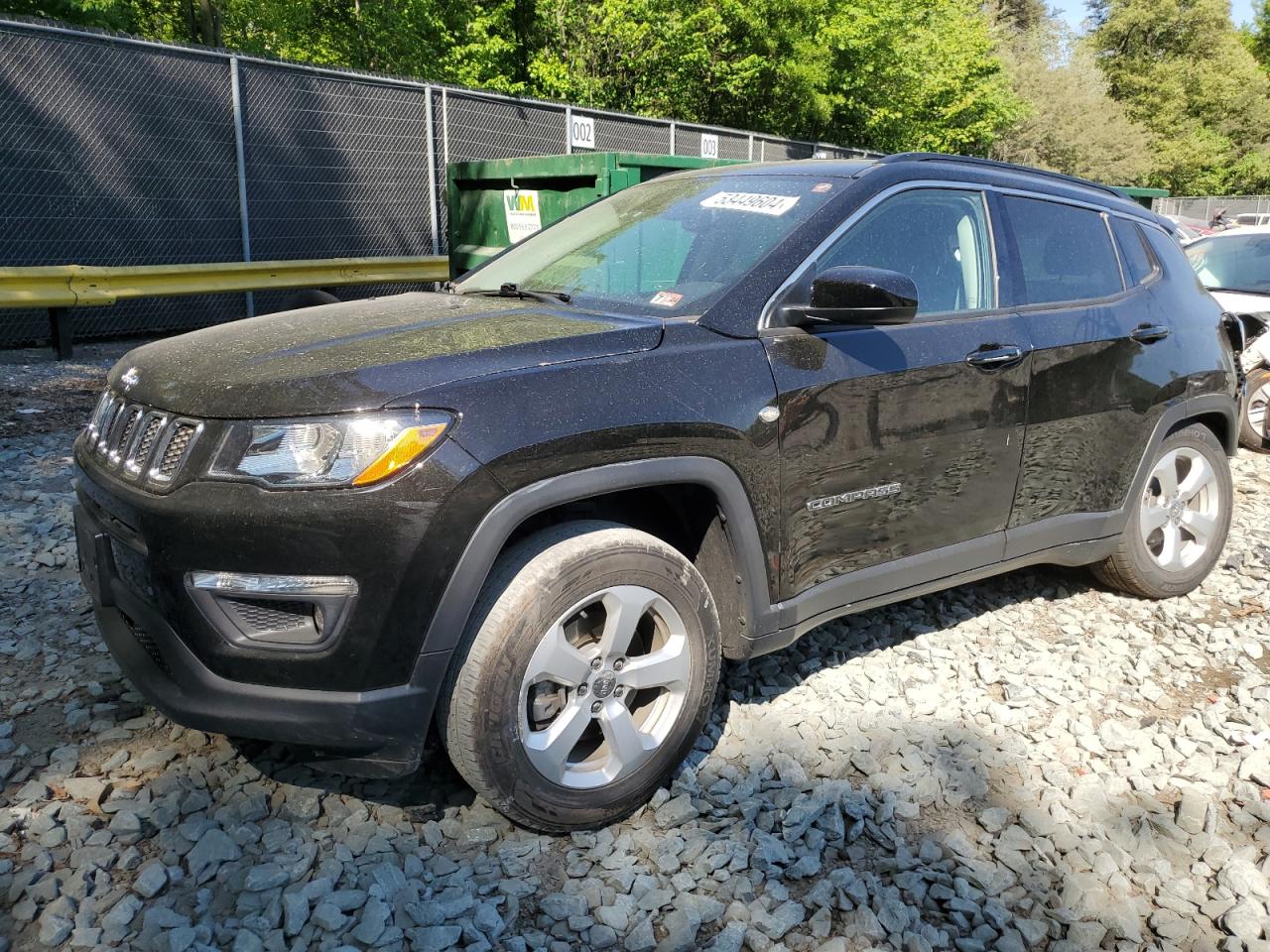 jeep compass 2019 3c4njdbb3kt617018