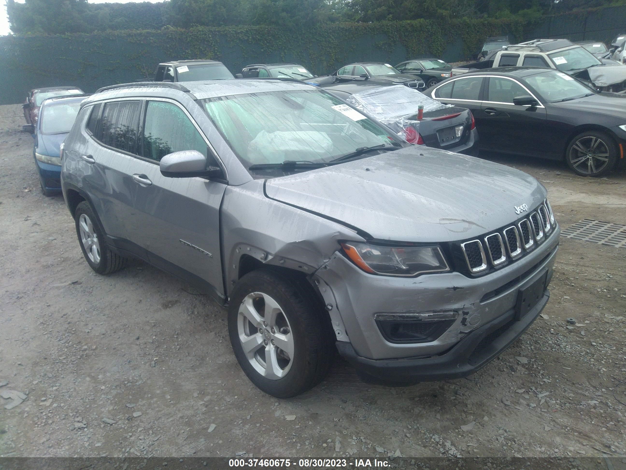 jeep compass 2021 3c4njdbb3mt549242