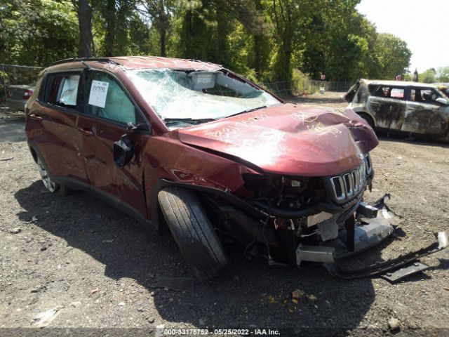 jeep compass 2021 3c4njdbb3mt558992