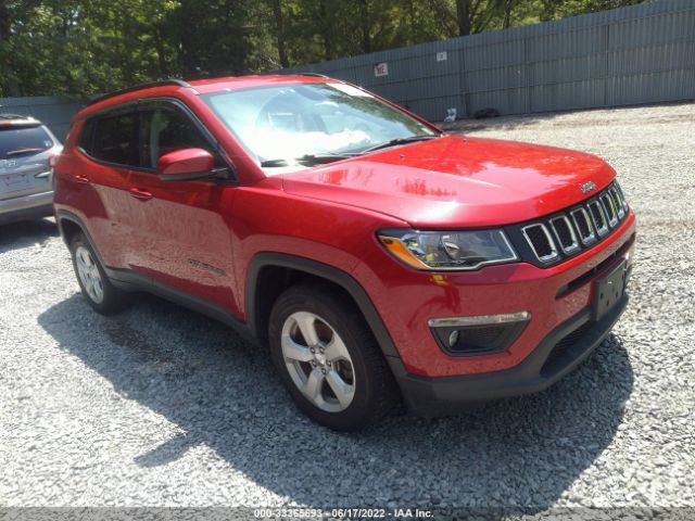 jeep compass 2018 3c4njdbb4jt142347