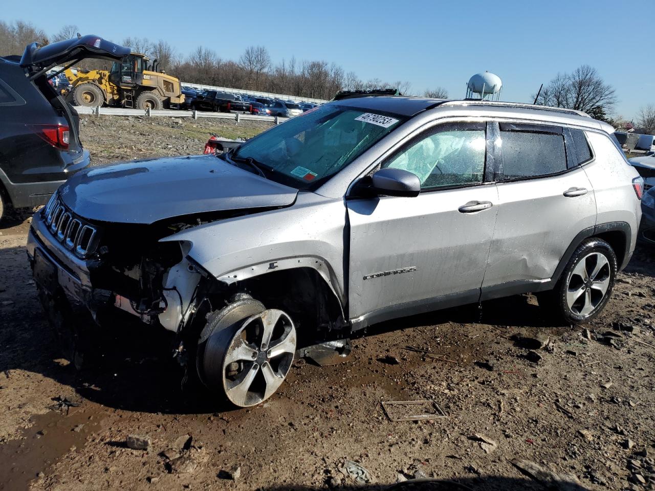 jeep compass 2018 3c4njdbb4jt200005