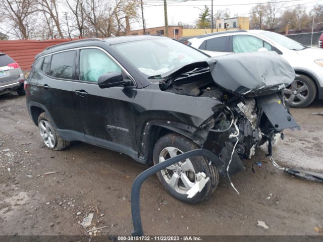 jeep compass 2018 3c4njdbb4jt342841