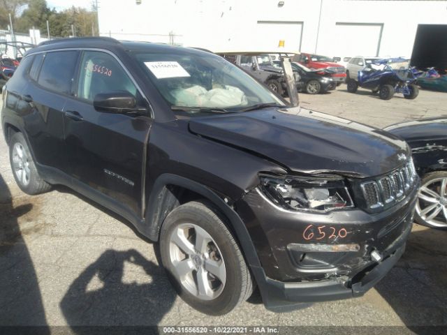 jeep compass 2018 3c4njdbb4jt350034