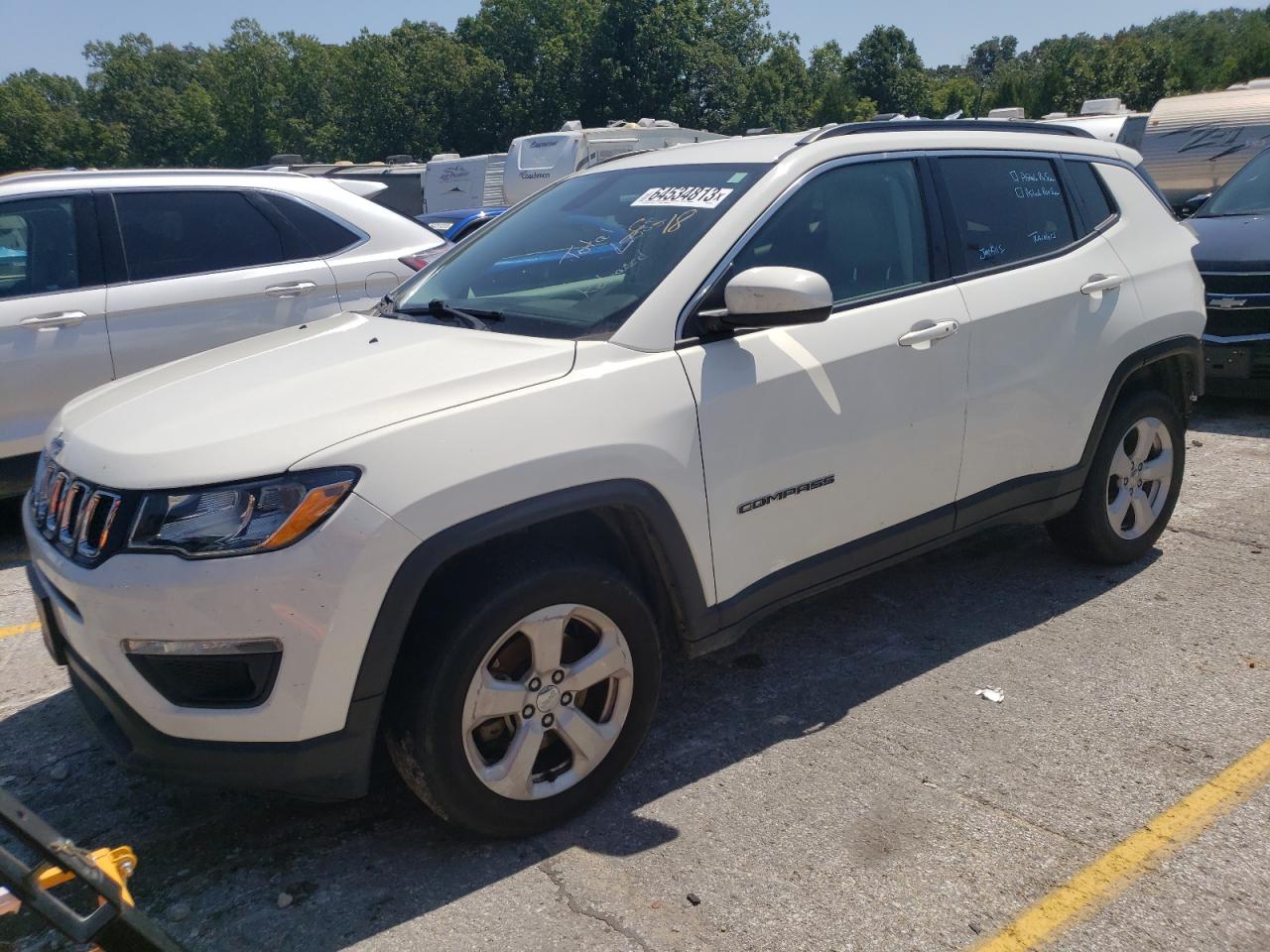 jeep compass 2019 3c4njdbb4kt630571