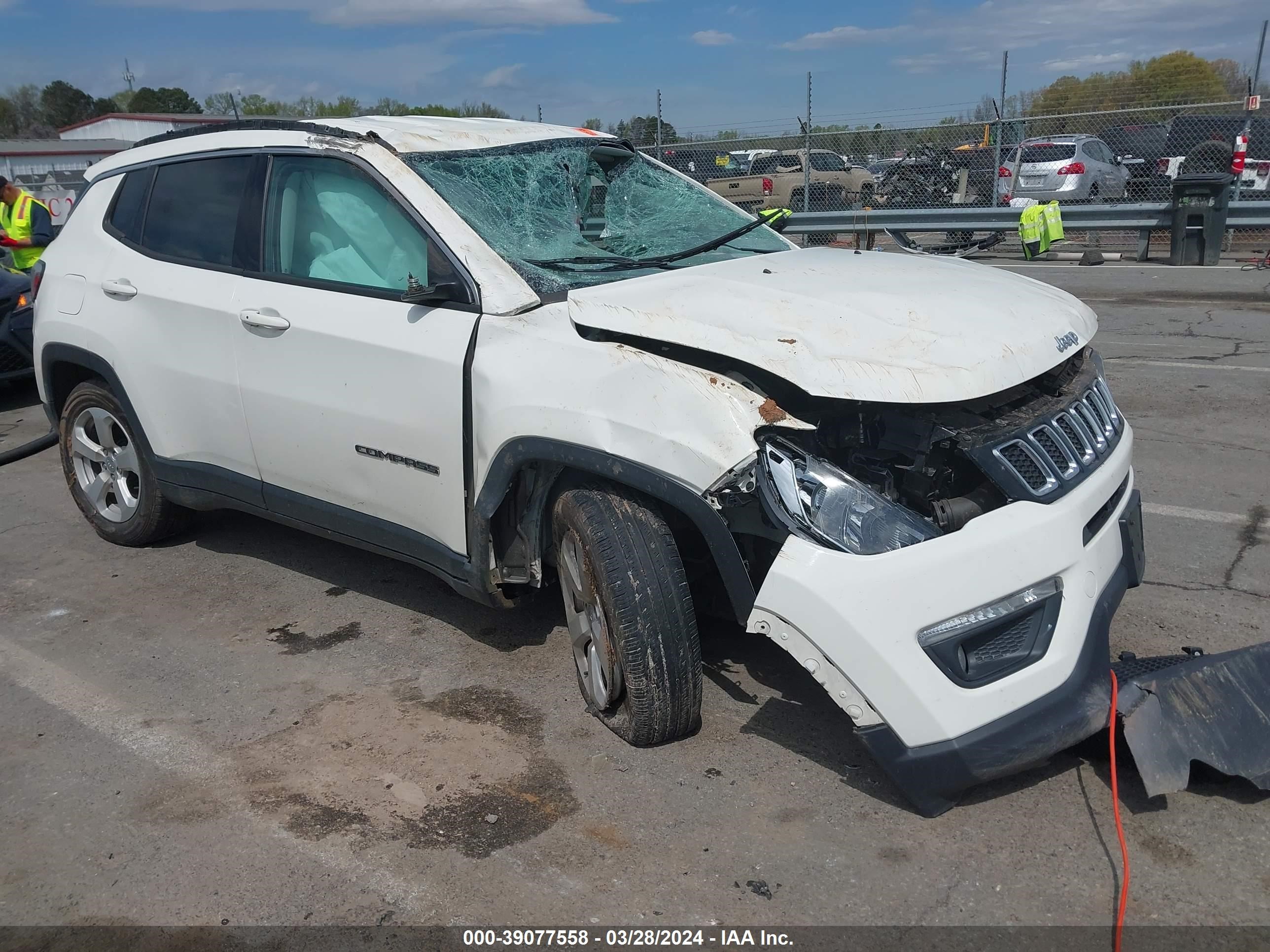 jeep compass 2019 3c4njdbb4kt654241