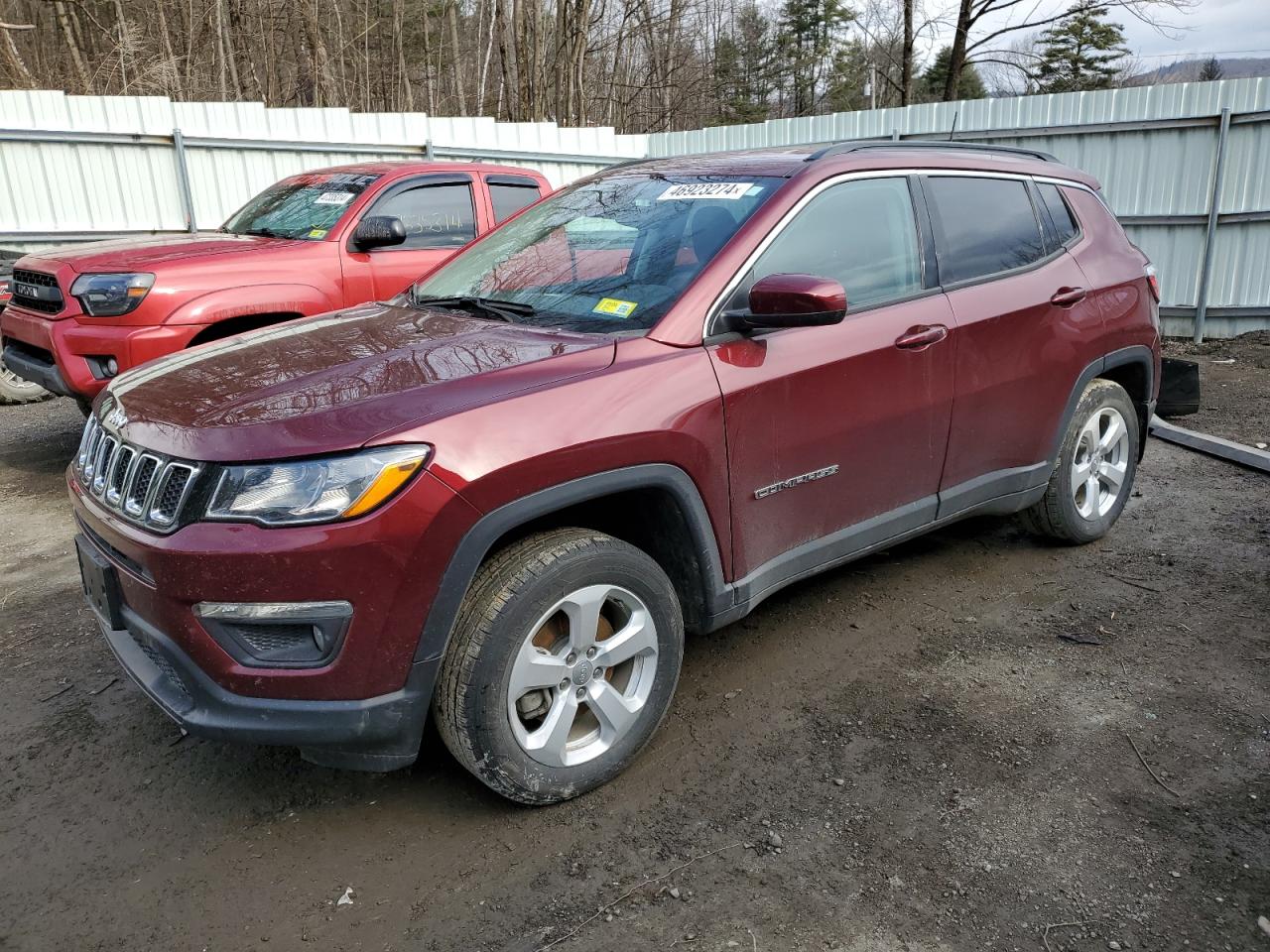 jeep compass 2021 3c4njdbb4mt509803