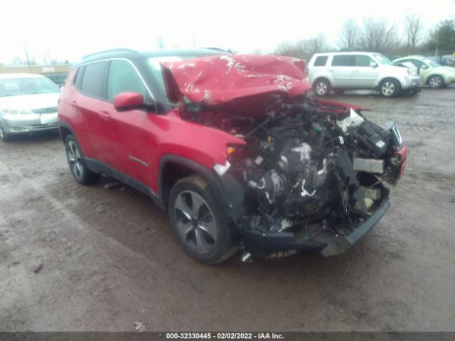 jeep compass 2018 3c4njdbb5jt117845