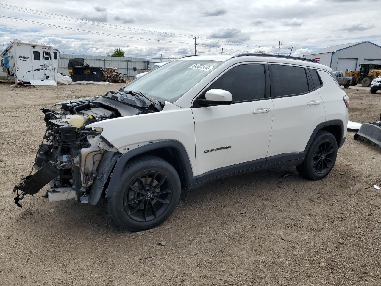 jeep compass 2018 3c4njdbb5jt480114