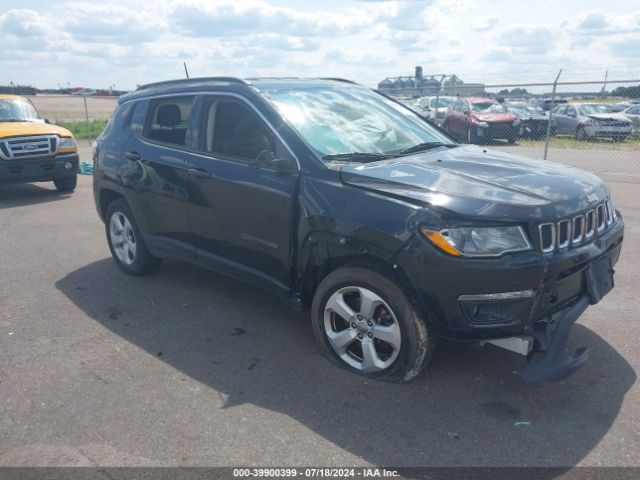 jeep compass 2018 3c4njdbb6jt160929