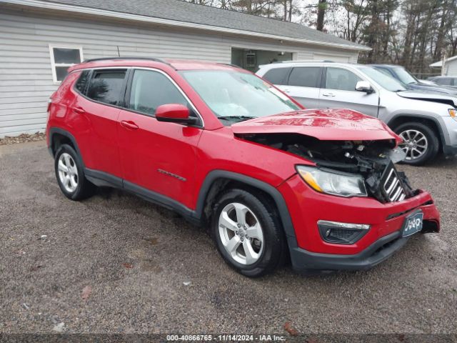 jeep compass 2018 3c4njdbb6jt162406