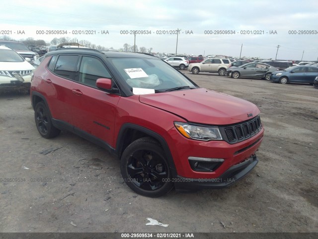 jeep compass 2018 3c4njdbb6jt304575