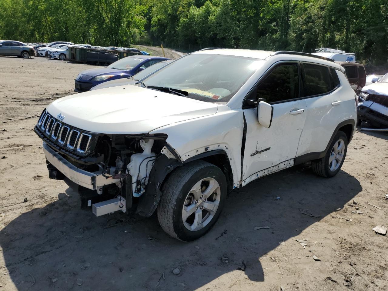 jeep compass 2021 3c4njdbb6mt507082