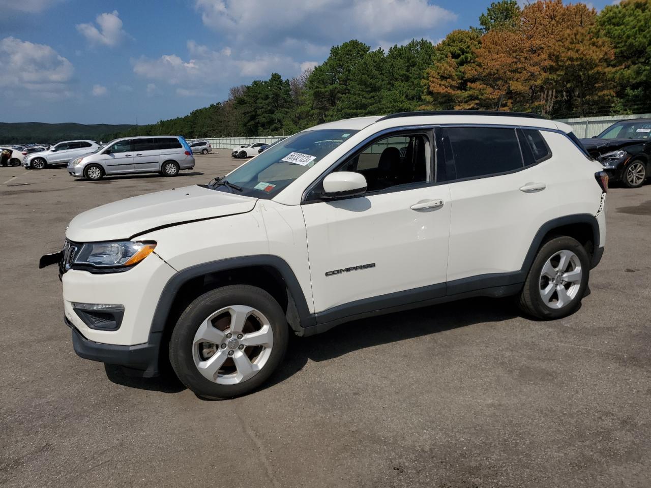 jeep compass 2018 3c4njdbb7jt238344