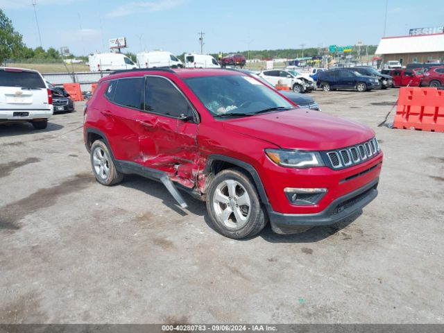 jeep compass 2018 3c4njdbb7jt331588