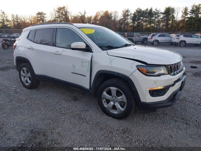 jeep compass 2018 3c4njdbb7jt332109