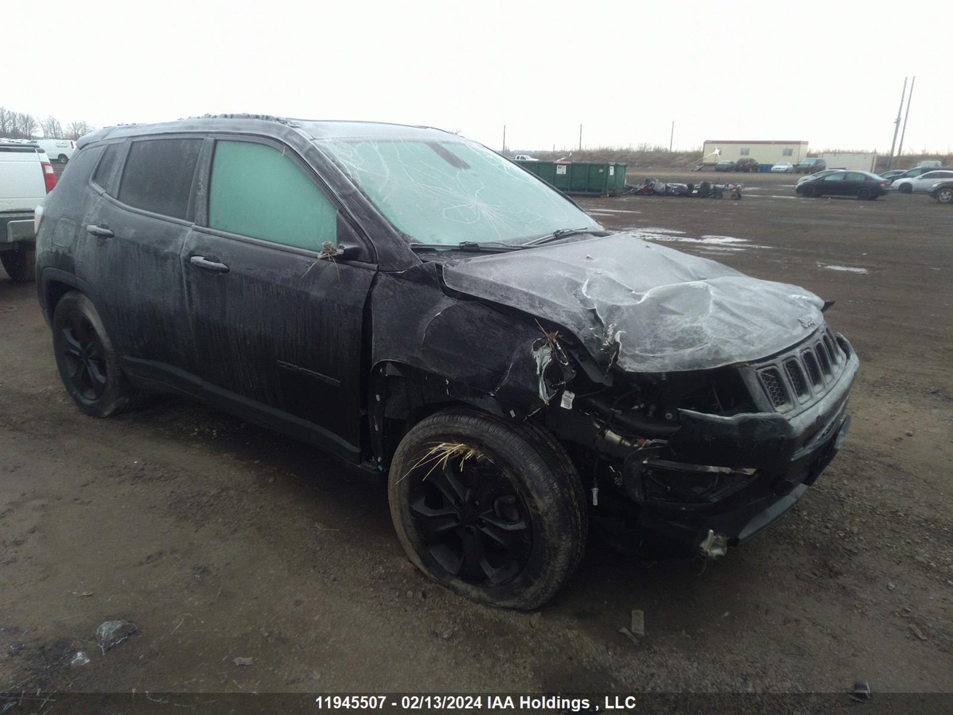 jeep compass 2018 3c4njdbb7jt493639