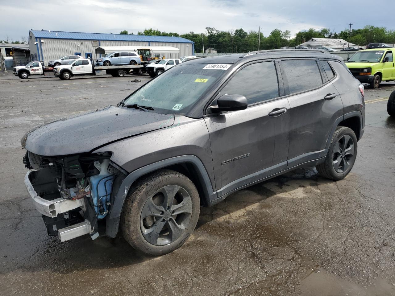 jeep compass 2019 3c4njdbb7kt839478