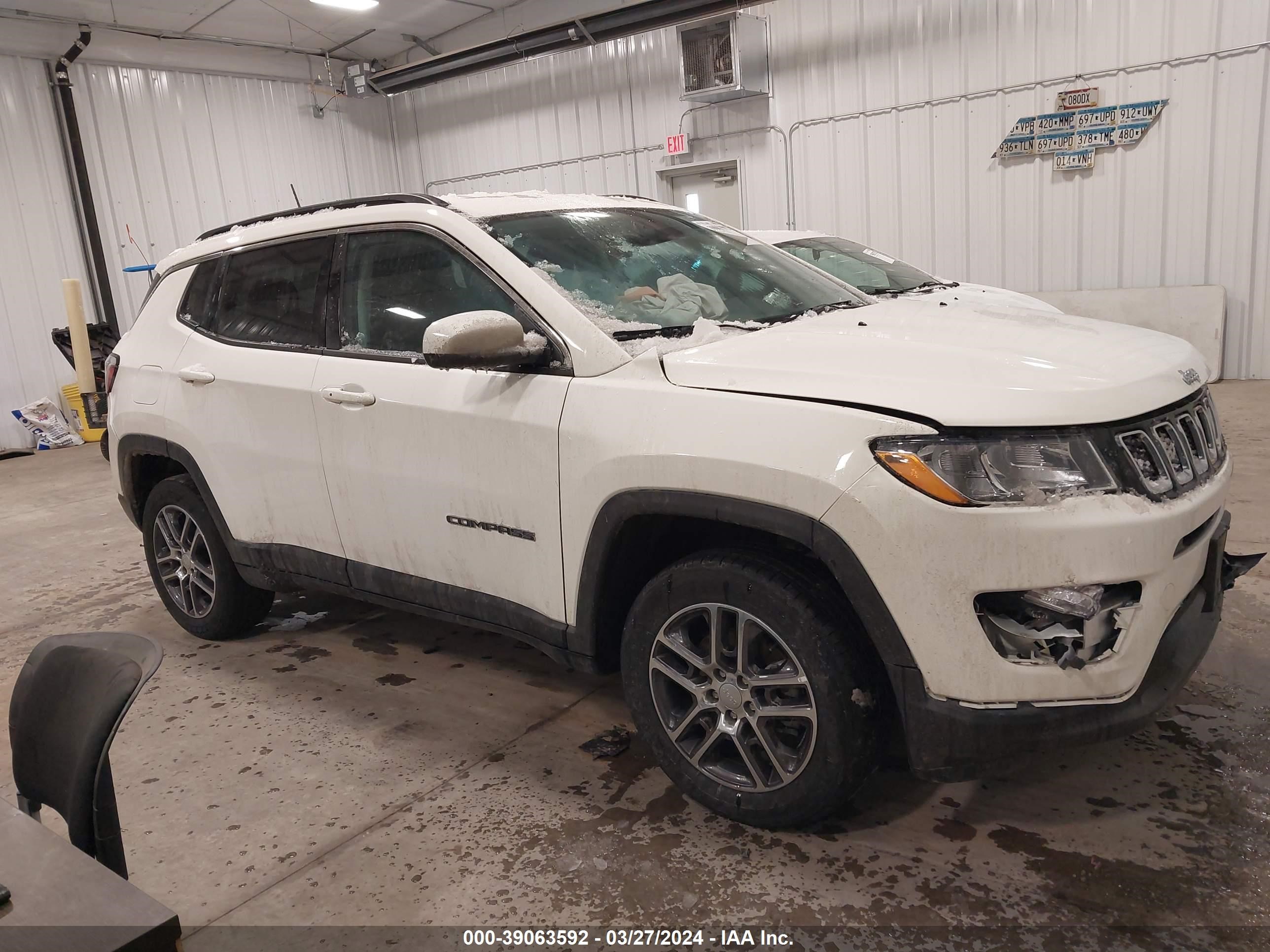 jeep compass 2020 3c4njdbb7lt155127