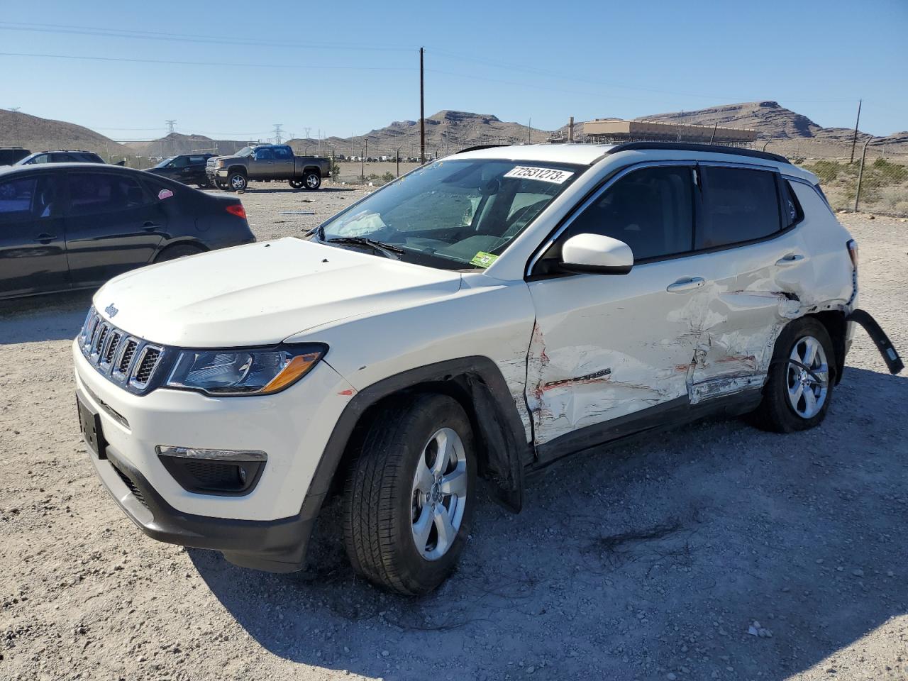 jeep compass 2017 3c4njdbb8jt138866