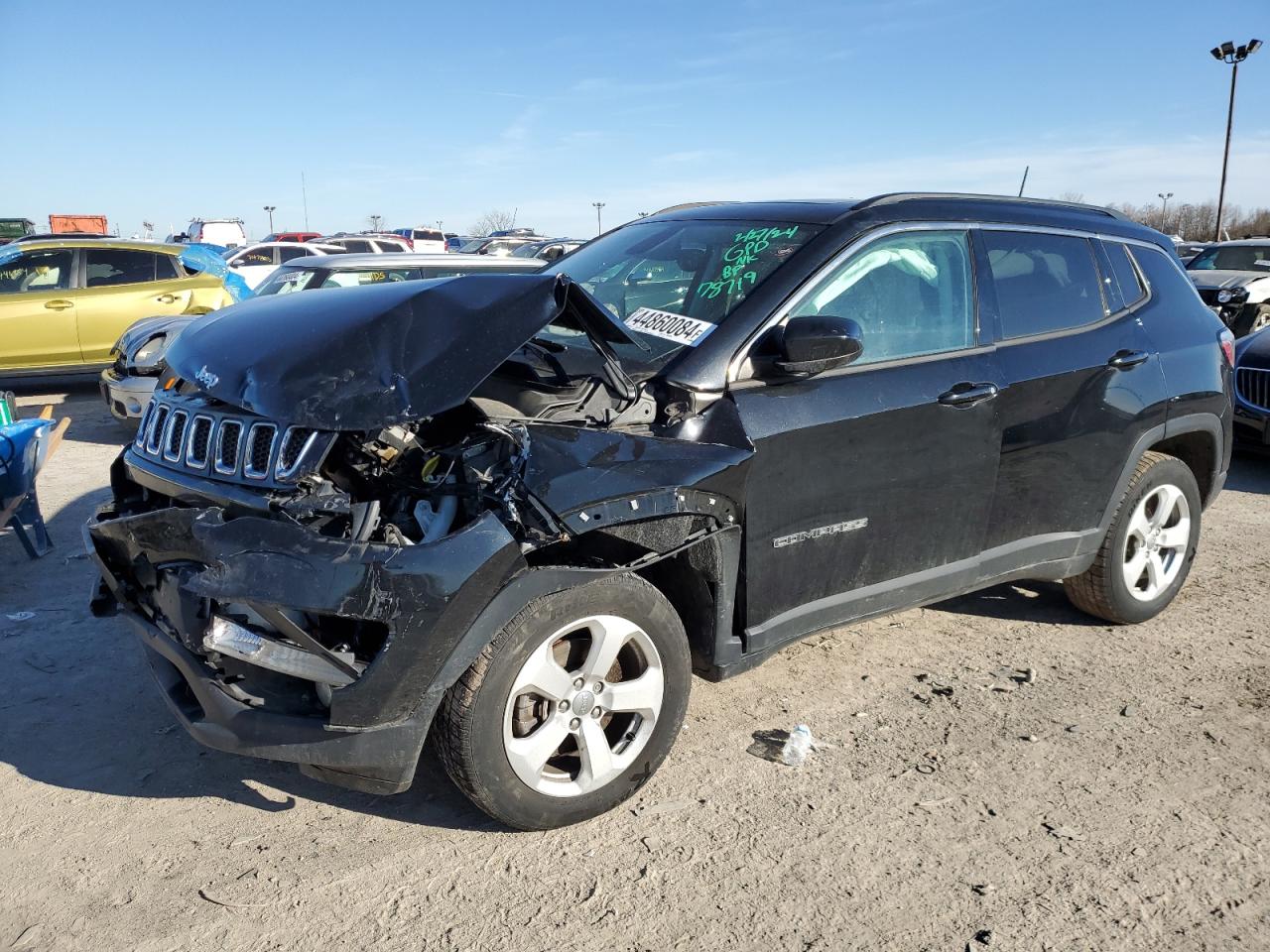 jeep compass 2018 3c4njdbb8jt178719