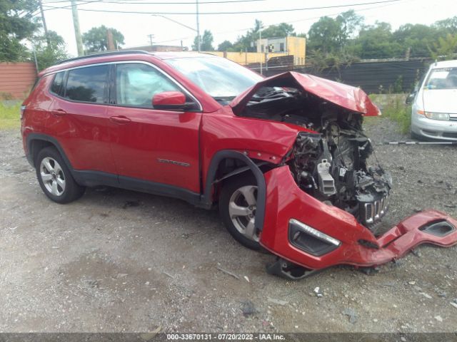 jeep compass 2018 3c4njdbb8jt185668