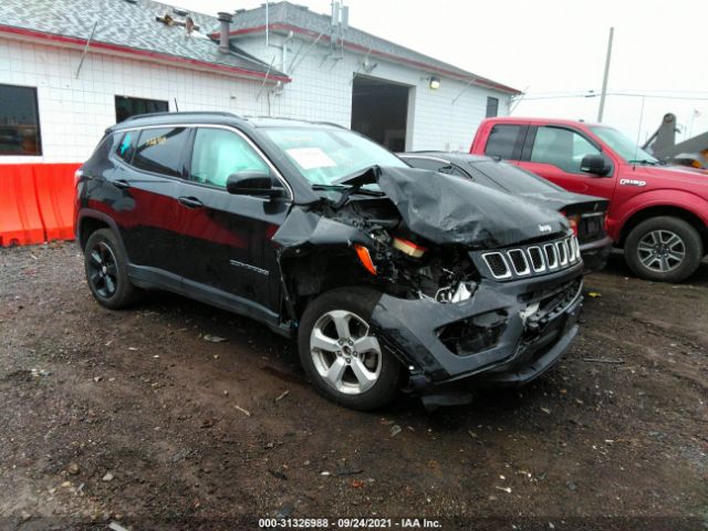 jeep compass 2018 3c4njdbb8jt314685