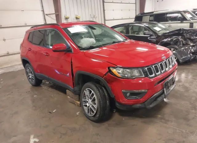 jeep compass 2019 3c4njdbb8kt628595