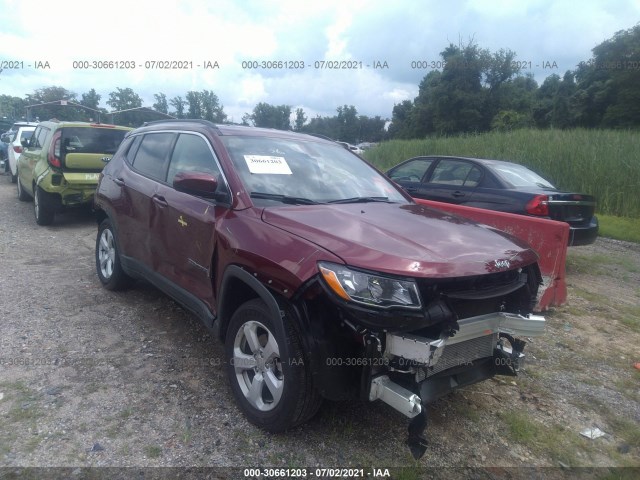 jeep compass 2021 3c4njdbb8mt566506