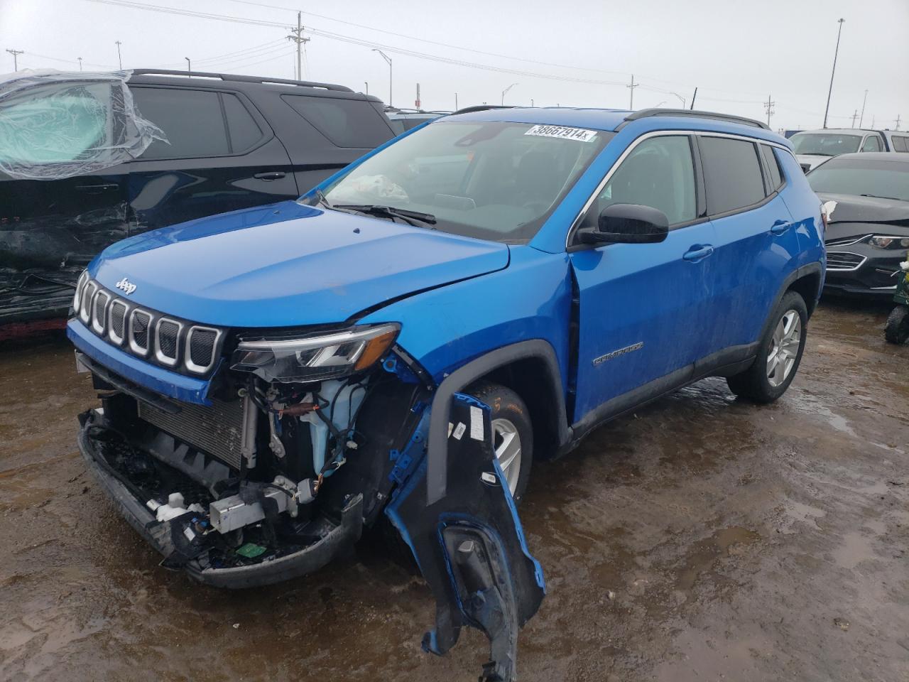 jeep compass 2022 3c4njdbb8nt154233