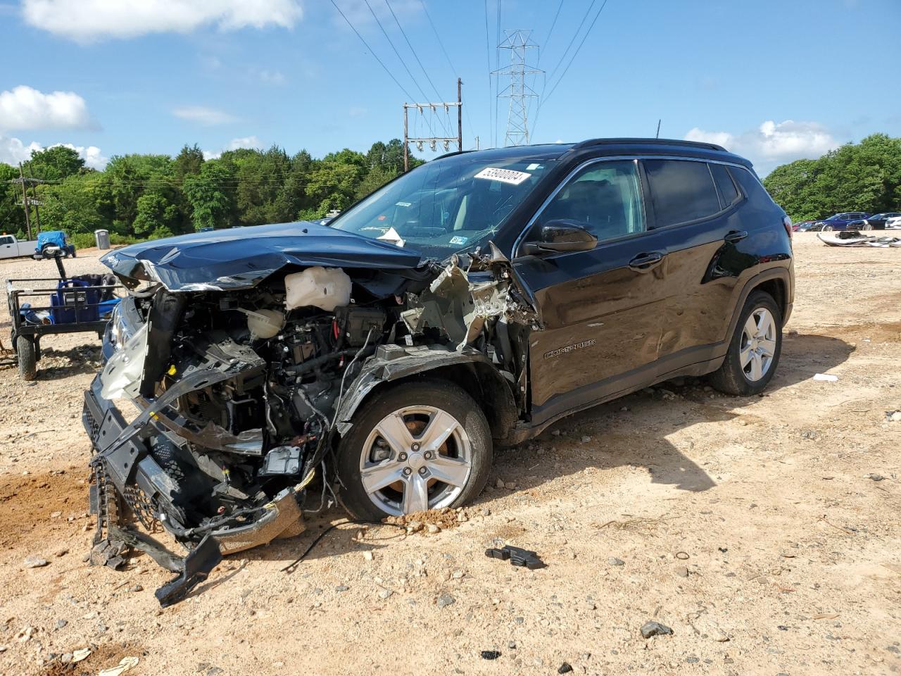 jeep compass 2022 3c4njdbb8nt183795