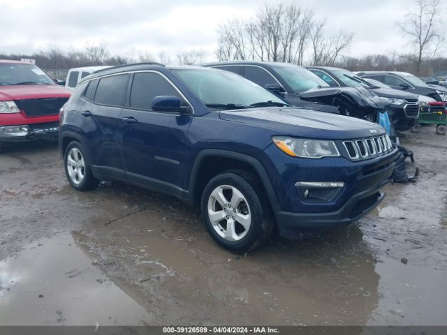 jeep compass 2018 3c4njdbb9jt314629