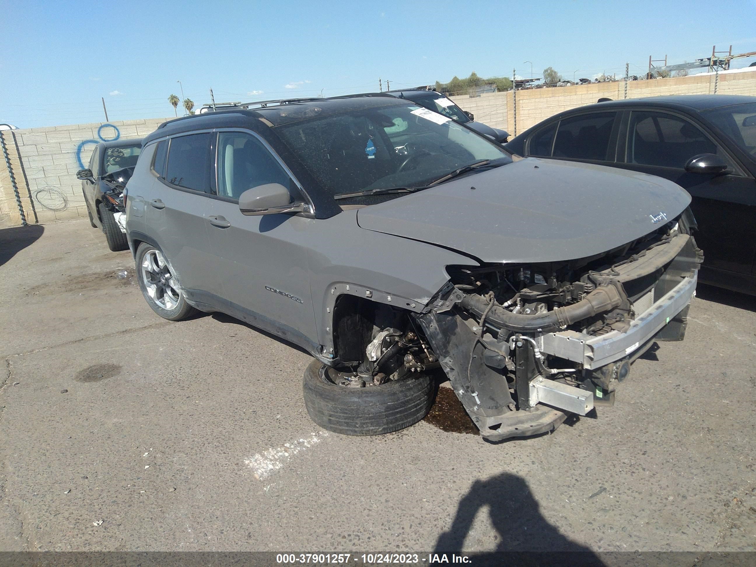 jeep compass 2021 3c4njdcb0mt595707