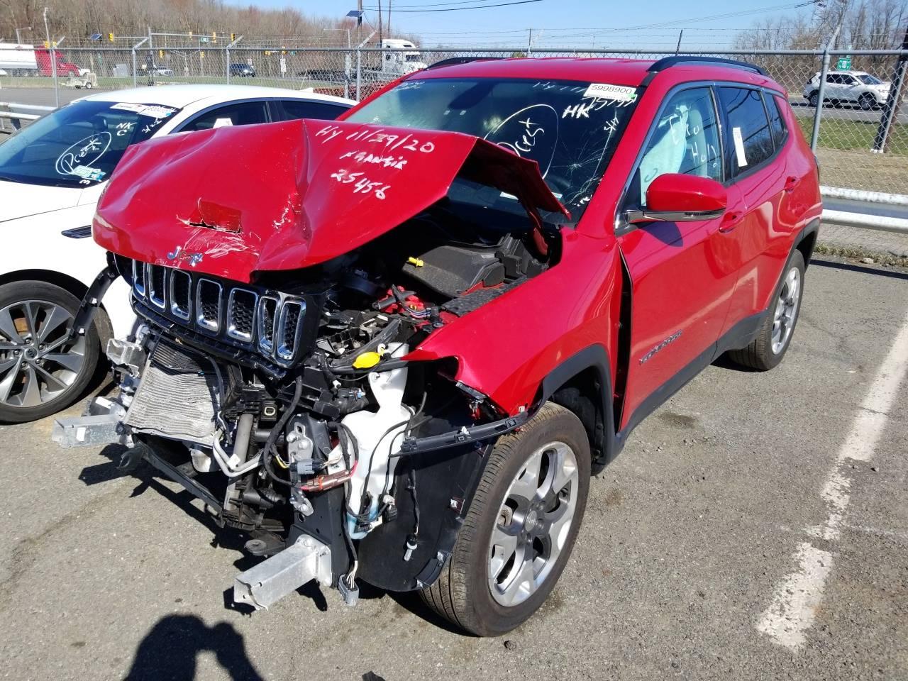 jeep compass 4x4 2019 3c4njdcb1kt753551