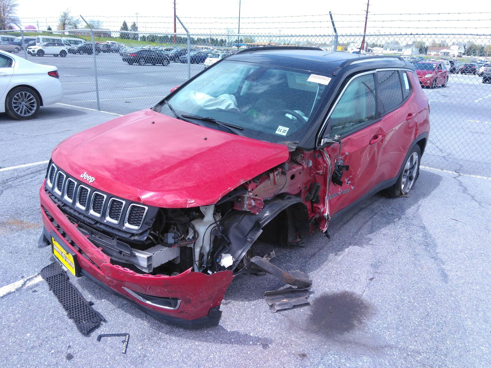 jeep compass 4x4 2018 3c4njdcb2jt115369