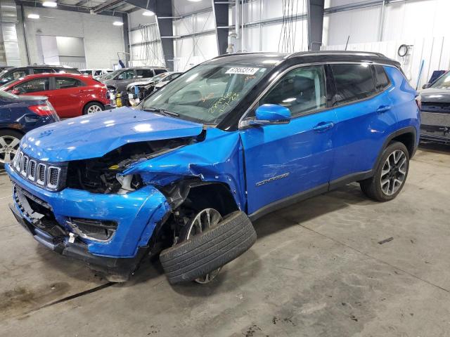 jeep compass li 2018 3c4njdcb4jt350307