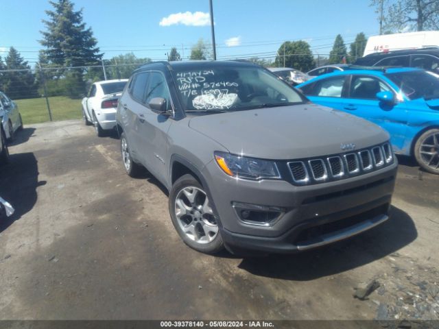 jeep compass 2021 3c4njdcb4mt576450