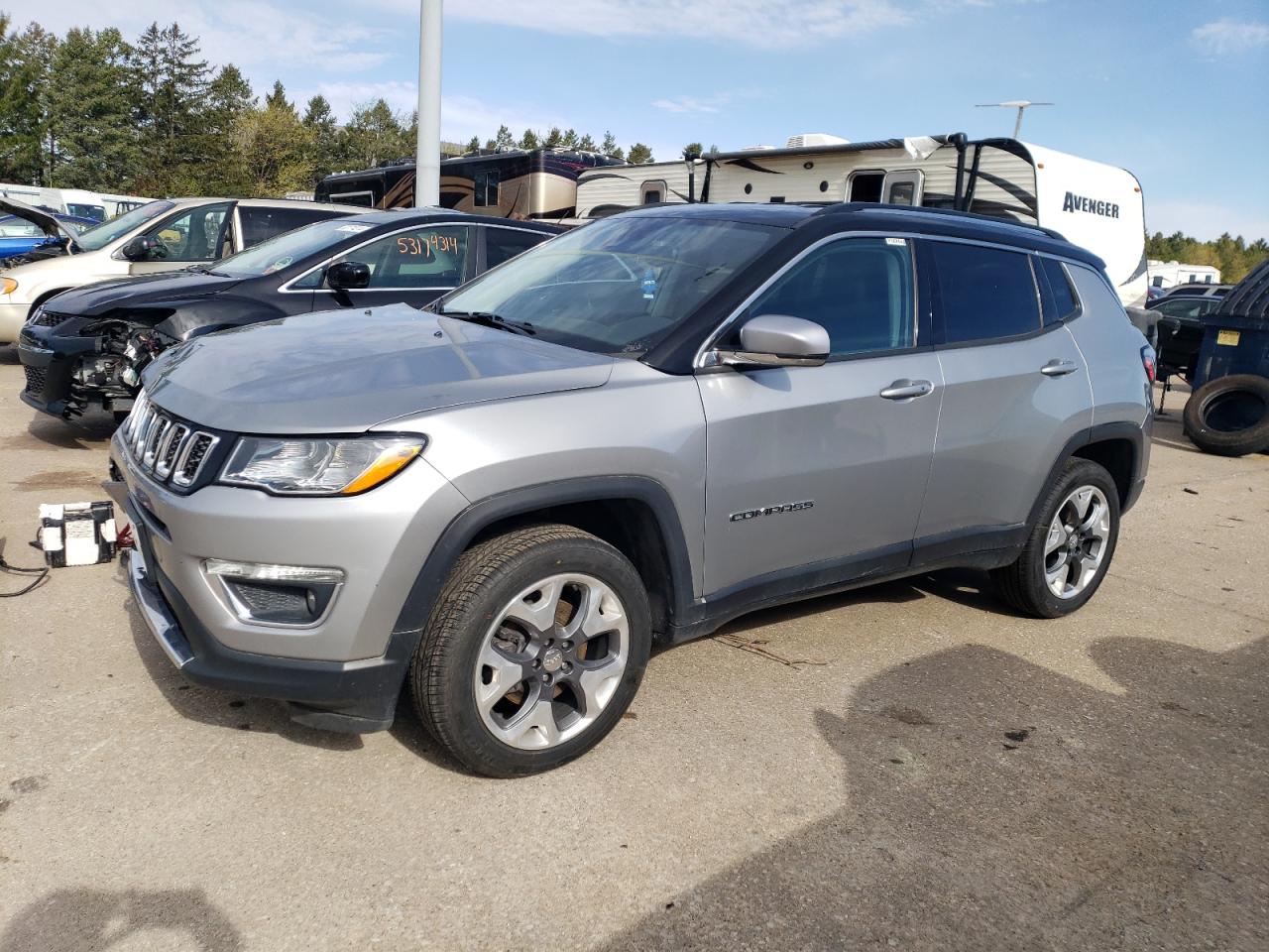 jeep compass 2021 3c4njdcb6mt595534