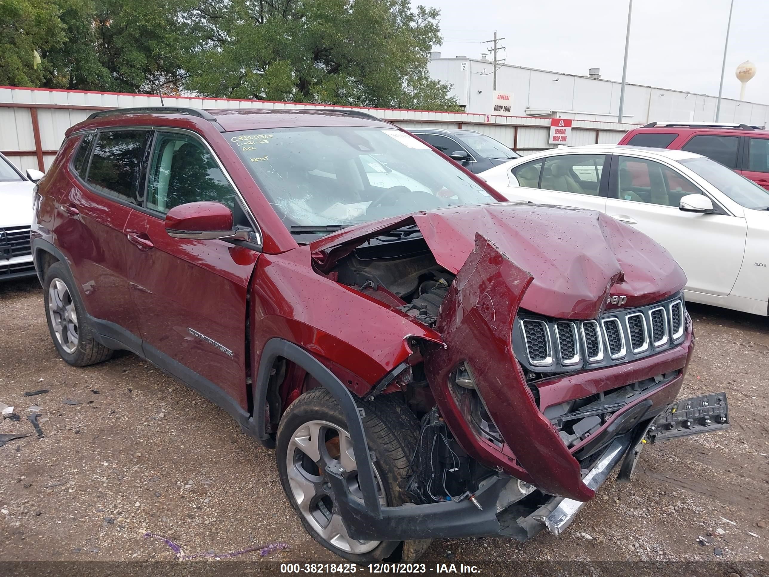 jeep compass 2021 3c4njdcb9mt572474