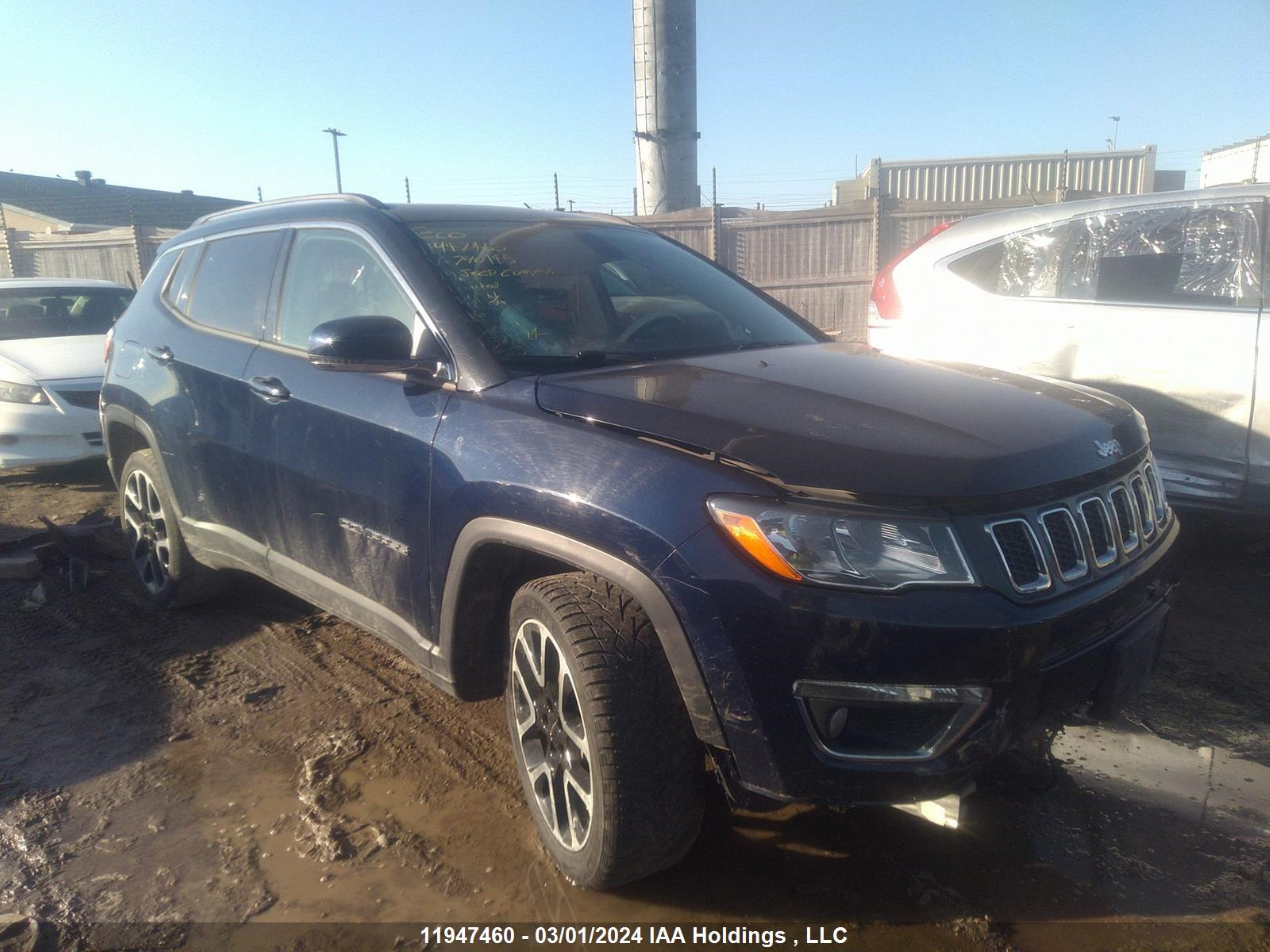 jeep compass 2019 3c4njdcbxkt790145