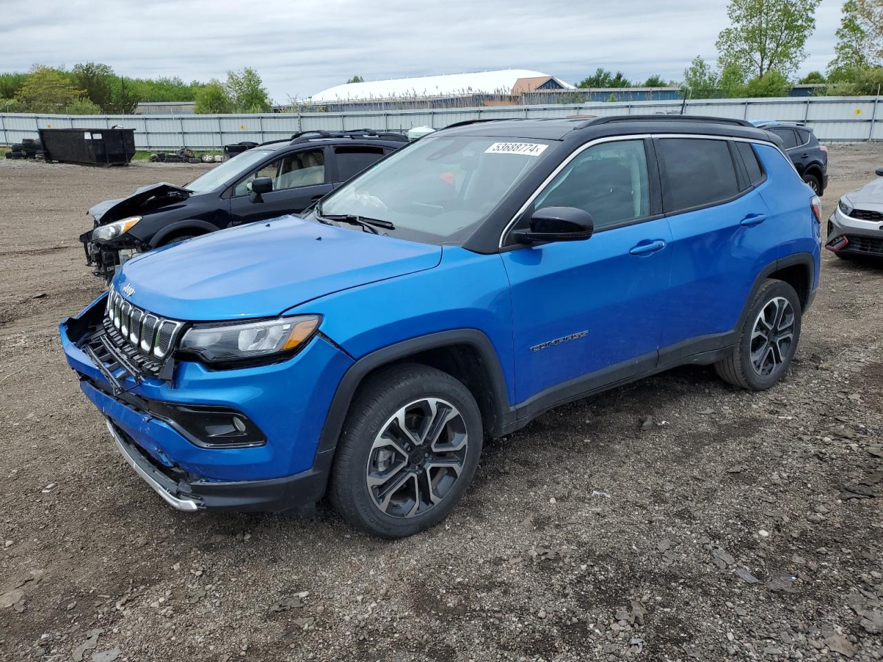 jeep compass 2022 3c4njdcbxnt227570