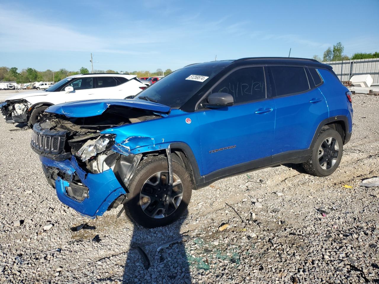 jeep compass 2017 3c4njddb1ht656731