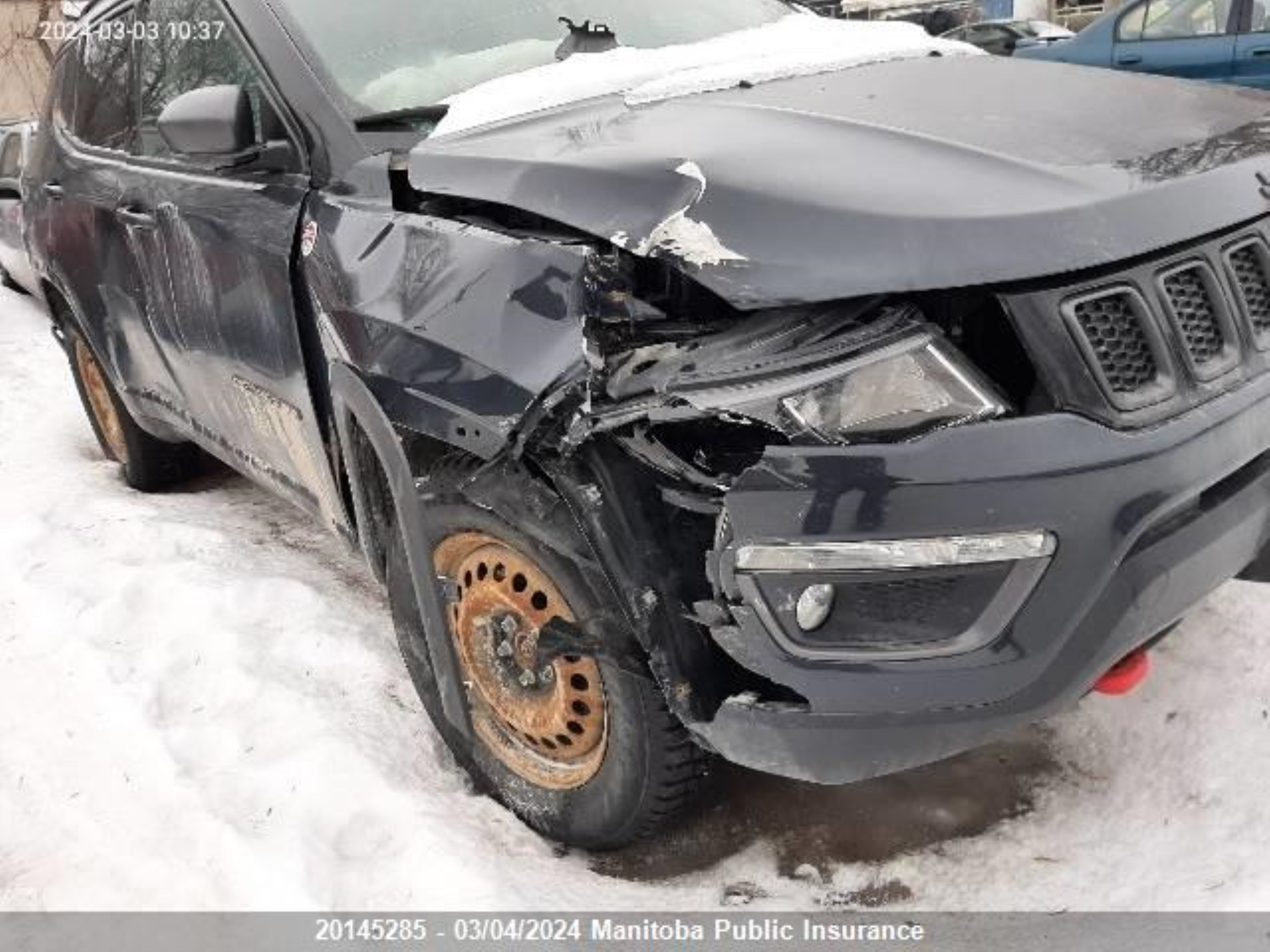 jeep compass 2017 3c4njddb2ht660061