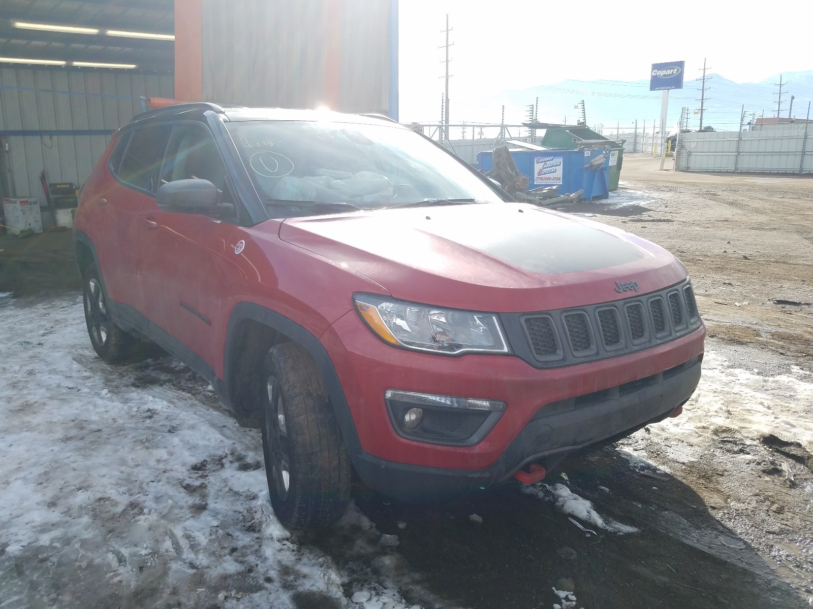 jeep compass 2018 3c4njddb5jt451242