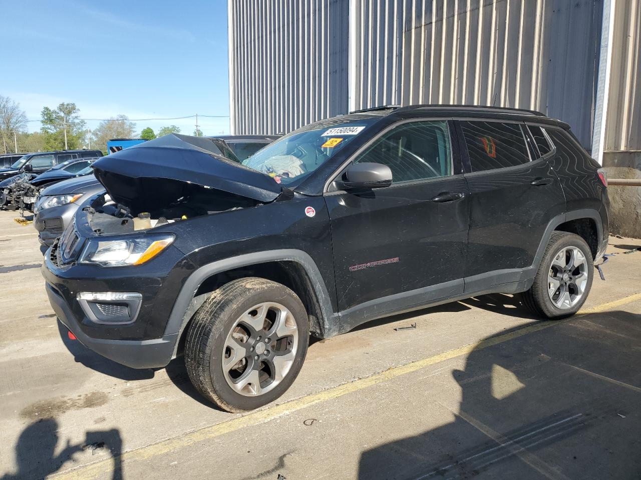 jeep compass 2018 3c4njddb5jt501699