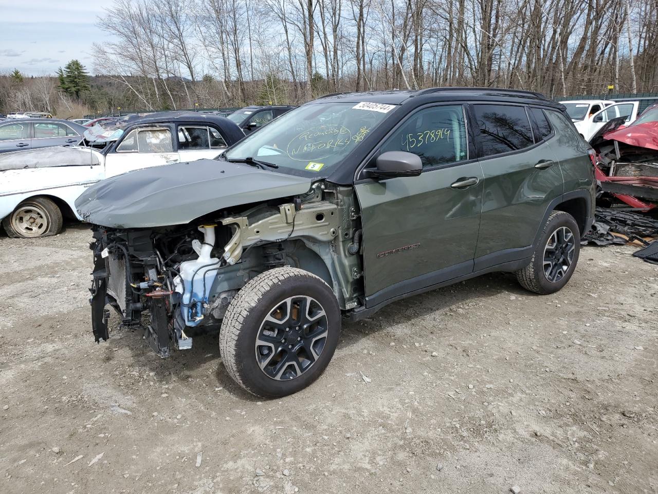 jeep compass 2019 3c4njddb6kt668140