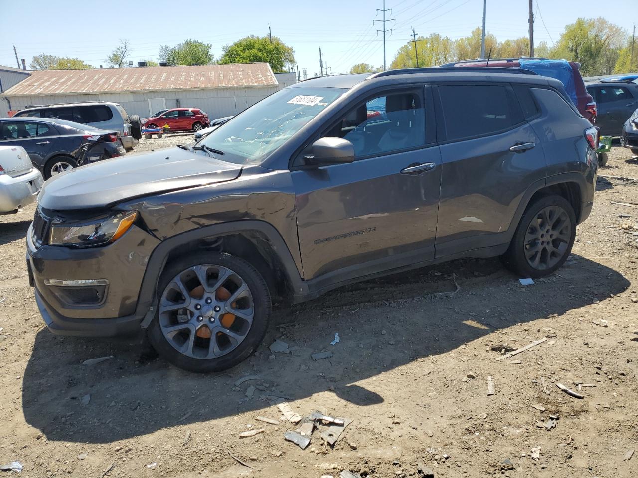 jeep compass 2021 3c4njdeb0mt595168