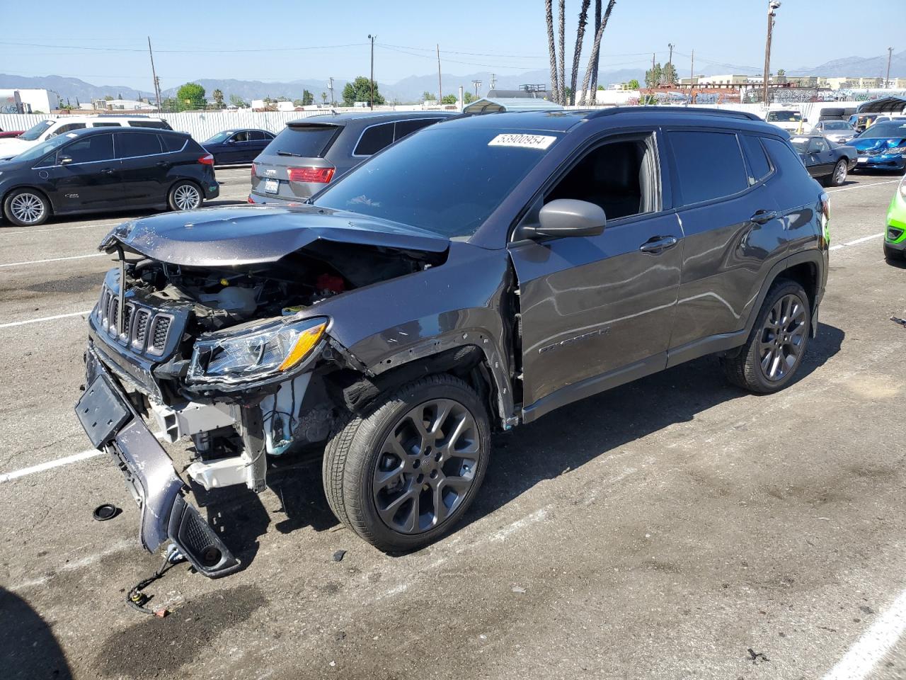 jeep compass 2021 3c4njdeb1mt557643